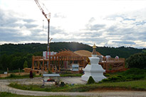 La charpente si distinctive de l’Institut