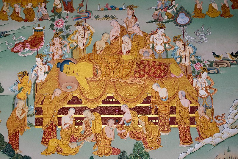 L'Institut de Dhagpo Kagyu Ling au printemps