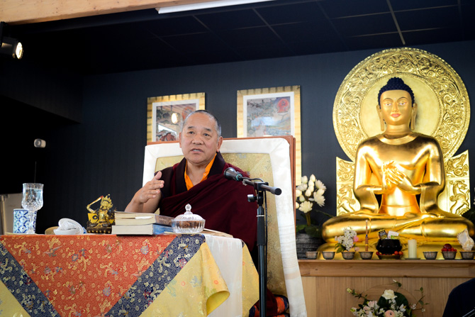 Khenpo Chödrak Rinpoché, juillet 2016