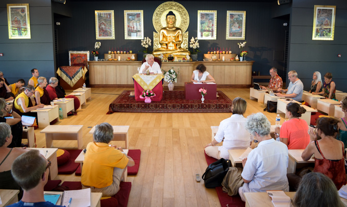 Retraite d"été à Dhagpo Kagyu Ling