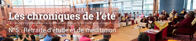 Retraite d’étude et de méditation