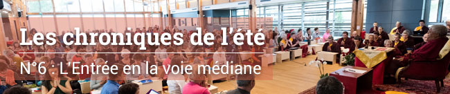 Avec Shabdrung Rinpoché, la voie médiane, c’est débusquer le naturel.