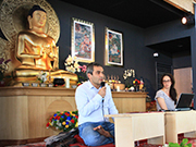 les étudiants restituteurs de Dhagpo Kagyu Ling 