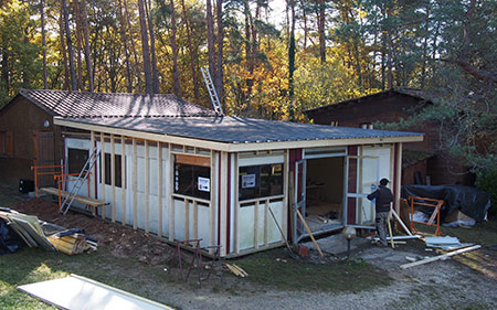 Travaux à la boutique Dzambala