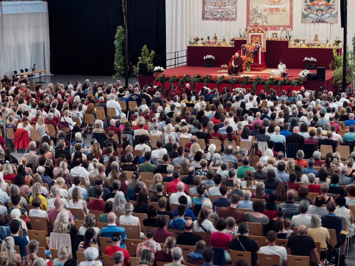 Karmapa commence sa tournée européenne de 2023