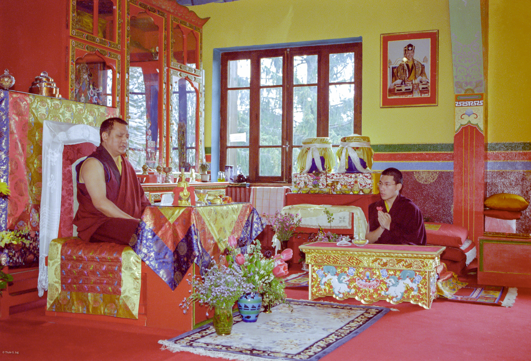 February 6, 2000: the 17th Gyalwa Karmapa in Retreat at Dhagpo Kundreul Ling February 6, 2000: the 17th Gyalwa Karmapa in Retreat at Dhagpo Kundreul Ling