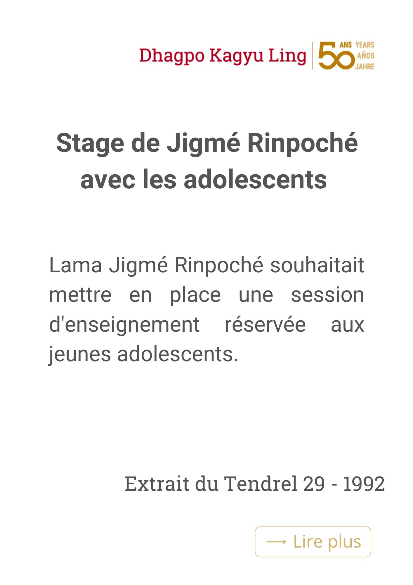 Extrait Tendrel 29