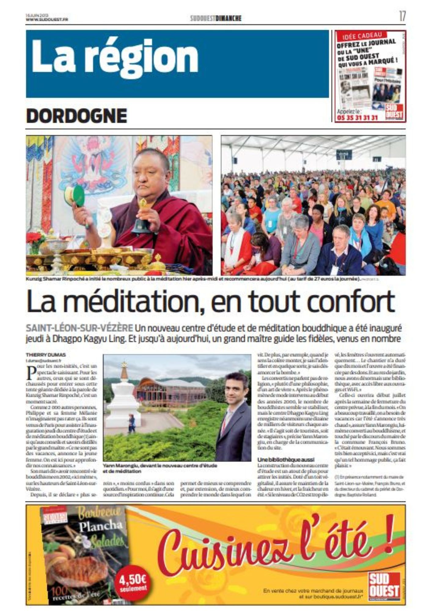 Sud Ouest 2013